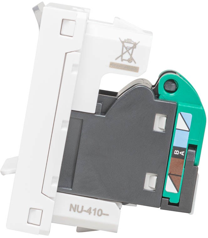 PrizÄ RJ45 UTP CAT5e 1m, alb, Unica NU341018 - 3 | YEO