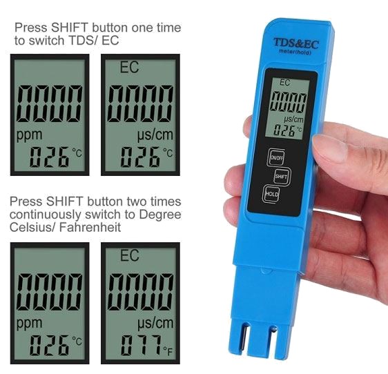 Water conductivity meter TDS meter R176 - 3 | YEO