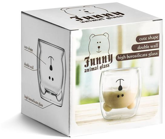 Cana cu pereti dubli GADGET MASTER Bear - 3 | YEO