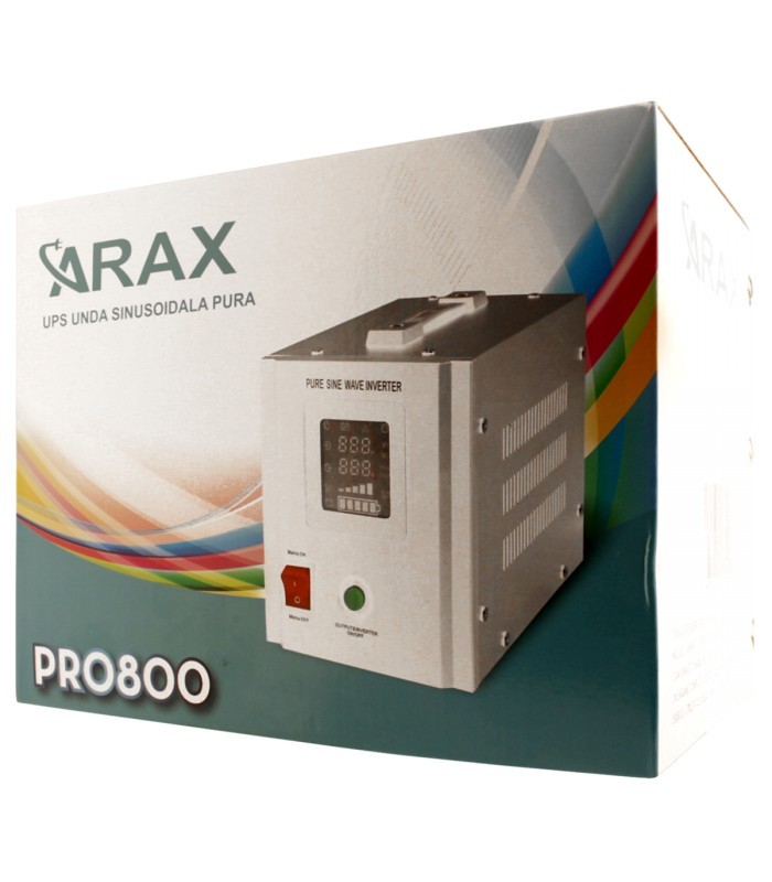 Pachet UPS ARAX SInus PRO 800 VA 500W si Baterie Auto Caranda Durabila 72Ah 673ca27a7eda2 - 3 | YEO