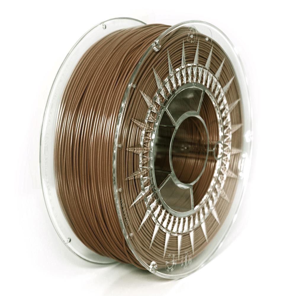 Filament: ABS+ maro 1kg 235-255°C ±0,05mm 1,75mm DEV-ABS+1.75-BR