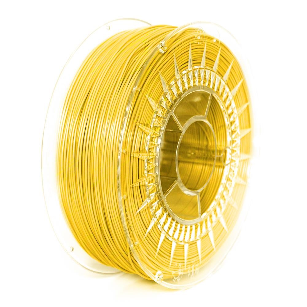 Filament: ABST transparentă, galben (deschis) 1kg 235-255°C DEV-ABST-1.75-BYT