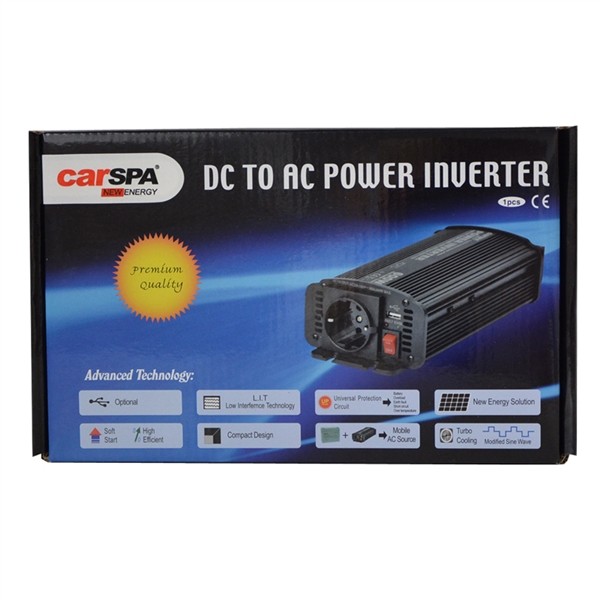 Invertor 12v 220v 600W Priza + USB - 4 | YEO