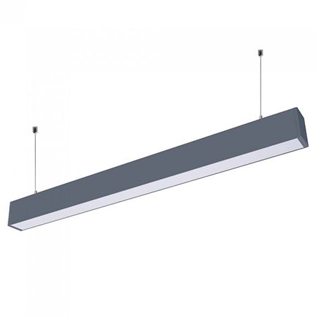 CORP ILUMINAT LED LINIAR ILUMINARE DUBLA 60W 4000K ALB NEUTRU - NEGRU