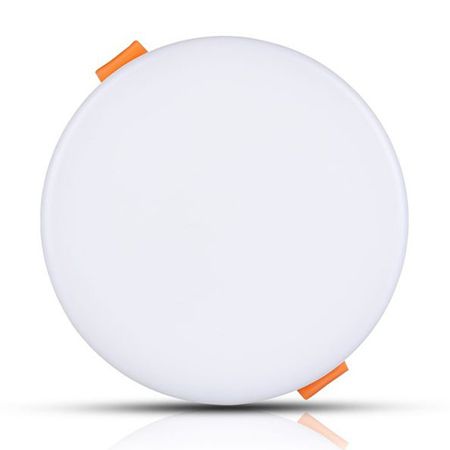 PANOU LED ROTUND AJUSTABIL 12W 6400K ALB RECE