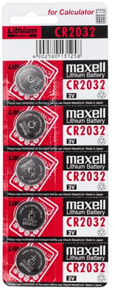 Baterie CR2032 MAXELL litiu 5buc/blister
