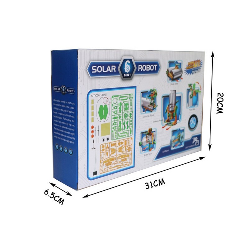 Kit Robot Solar reciclare 6 in 1 CS2127 - 5 | YEO