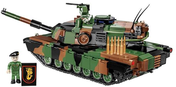 Kit COBI 2623 Forțele Armate Abrams M1A2 SEPv3, 1:35, 1017 k, 1 f