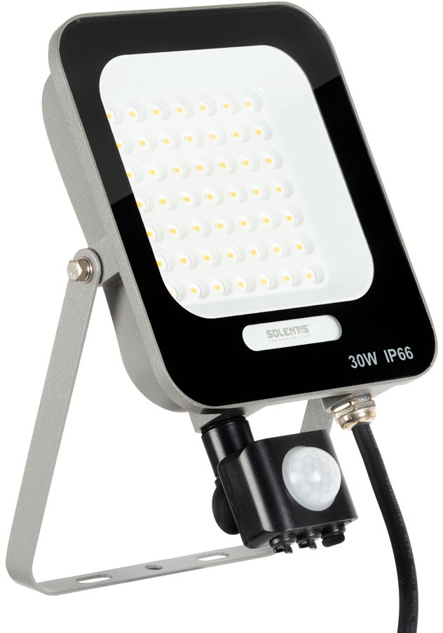 Proiector LED senzor 30w 4000k 110lm/w IP65, Solentis - 1 | YEO