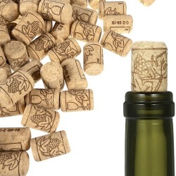 dopuri pentru sticle de vin - 100 buc. ruhhy 22876