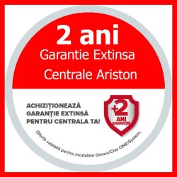 Garantie extinsa 2 ani pentru centrale termice Ariston gama ONE