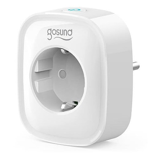 priza inteligenta gosund sp112, wi-fi, 16a, 2xusb, monitorizare consum energie, compatibil amazon alexa, g