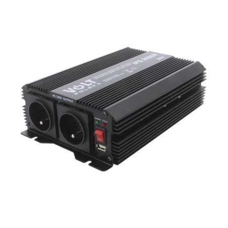 Convertor: auto dc/ac 1300W Uieş: 230VAC 21÷31VDC 255x160x70mm 3IPSN26024 IPS2600/24V-N