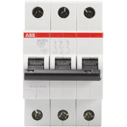 Intrerupatoare automate modulare, Intrerupator Automat 50A 3P C 4.5Ka SH203-L -1, dioda.ro